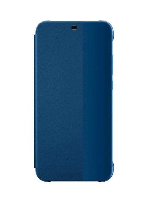 Smart View Flip Cover Case For Nova 3E Blue