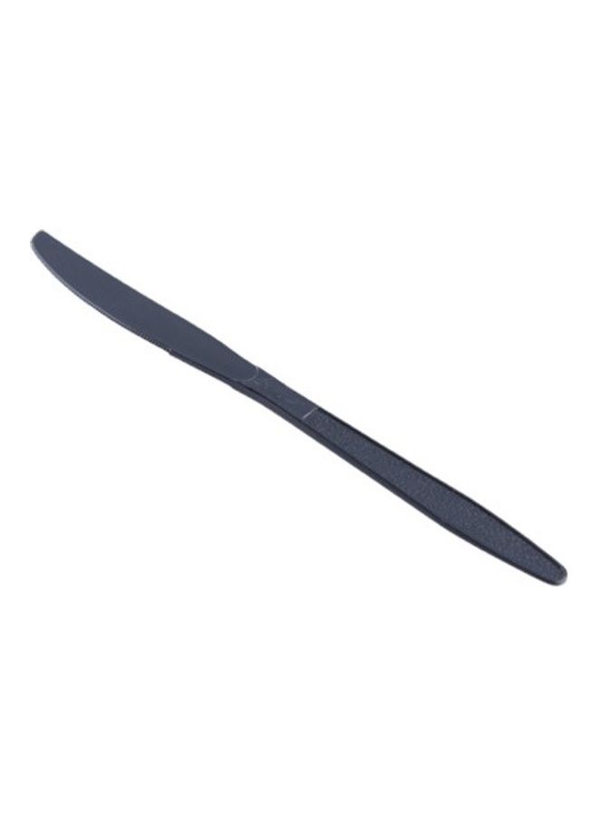 Plastic Knife (1 Pack x 50 Pieces) Black - v1669009059/N53368882A_2