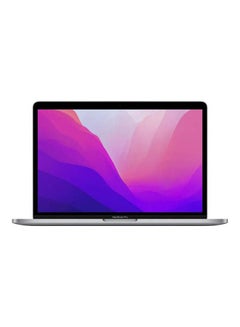 شاشة Macbook Pro مقاس 13 بوصة، وشريحة Apple M2 مزودة بوحدة المعالجة المركزية 8 النواة ووحدة معالجة الرسومات 10 النواة، وبطاقة رسومات SSD سعة 256 جيجابايت/Intel Uhd