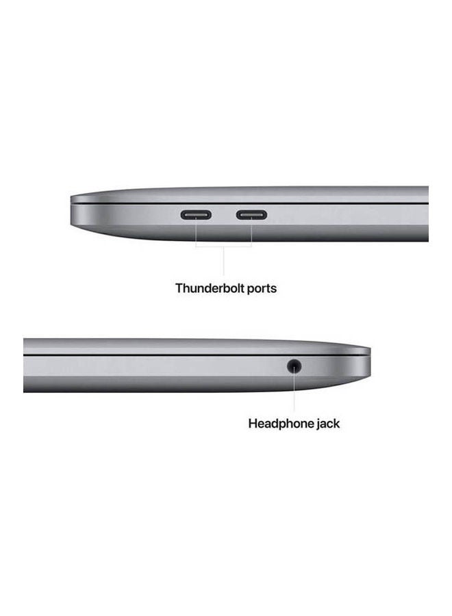 أبل - شاشة Macbook Pro مقاس 13 بوصة، وشريحة Apple M2 مزودة بوحدة المعالجة المركزية 8 النواة ووحدة معالجة الرسومات 10 النواة، وبطاقة رسومات SSD سعة 256 جيجابايت/Intel Uhd - Image 1