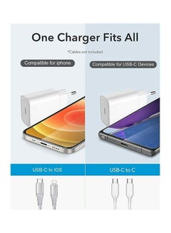 Xiaomi Mi 20w charger Type-c EU white  - Image 3