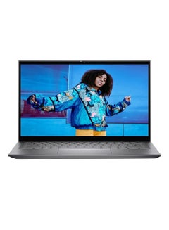 Inspiron 14 5410-INS-5044-SL 2 In 1 Laptop With 14-Inch Display, Core i7-1195G7 Processer/12GB RAM/512GB SSD/Intel Iris Plus Graphics/Windows 11 Home English/Arabic Silver