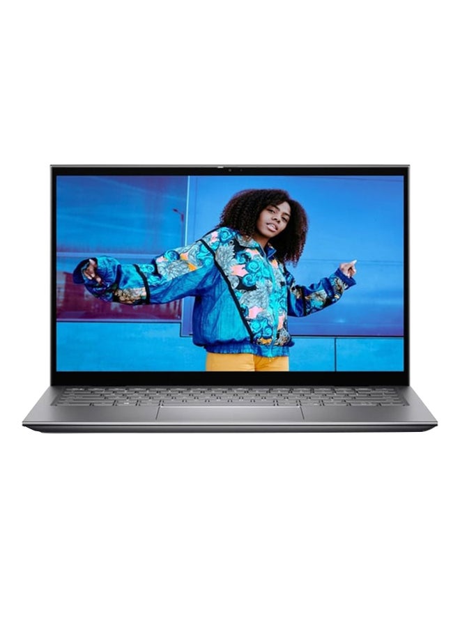 DELL - Inspiron 14 5410-INS-5044-SL 2 In 1 Laptop With 14-Inch Display, Core i7-1195G7 Processer/12GB RAM/512GB SSD/Intel Iris Plus Graphics/Windows 11 Home English/Arabic Silver - Image 1
