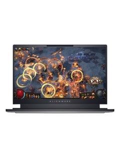 Alienware X14 14X-ALNW-1100 Gaming Laptop With 14-Inch Display, Core i7 12700H Processer/16GB RAM/512GB SSD/6GB NVIDIA GeForce RTX 3060 Graphics Card/Windows 11 Home English/Arabic Lunar Light