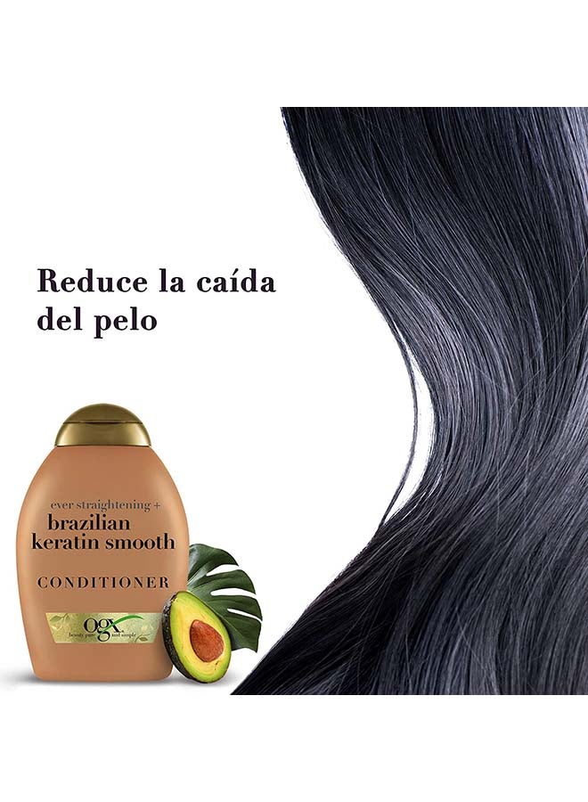 Ogx Brazilian Keratin Smooth Conditioner Multicolour 385ml  - Image 5