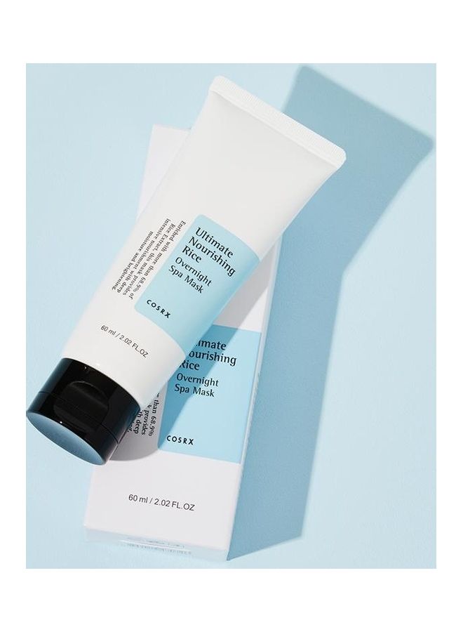 COSRX Ultimate Nourishing Rice Overnight Spa Mask 60ml - Image 2