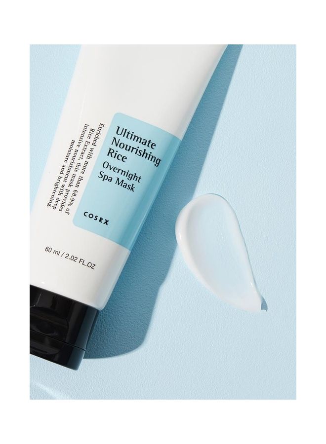 COSRX Ultimate Nourishing Rice Overnight Spa Mask 60ml - Image 3