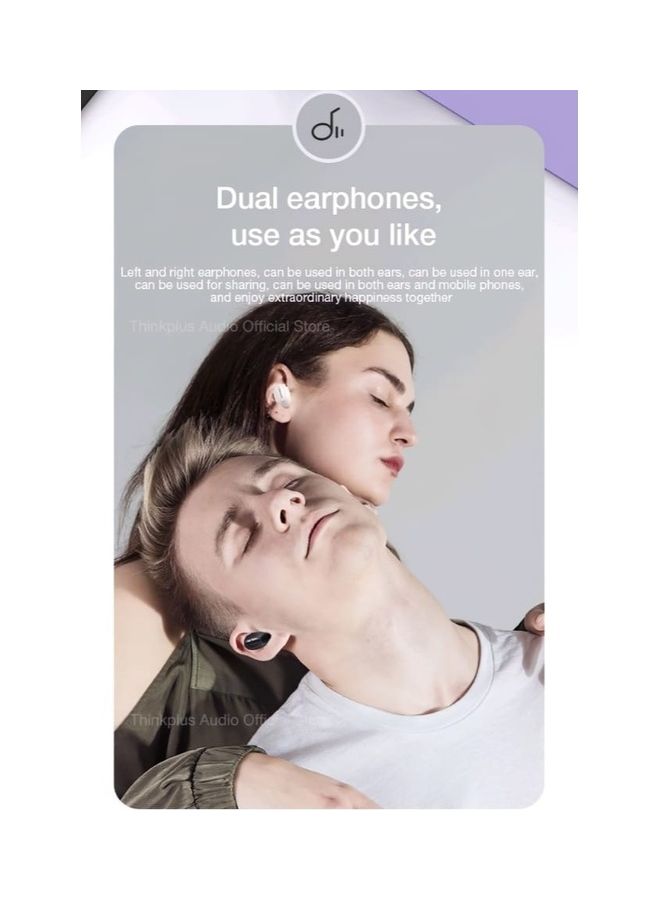 Lenovo - Thinkplus Bluetooth Live Pods XT62 Black - Image 1