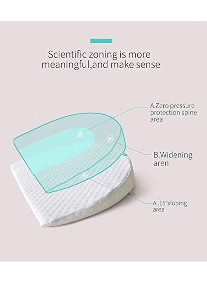 NOVIMED - Universal Baby Wedge Pillow For Reflux, Breathing Difficulty, Regurgitation And Good Sleep, Fits Baby Mattress And Crib With Washable Cover - Image 1