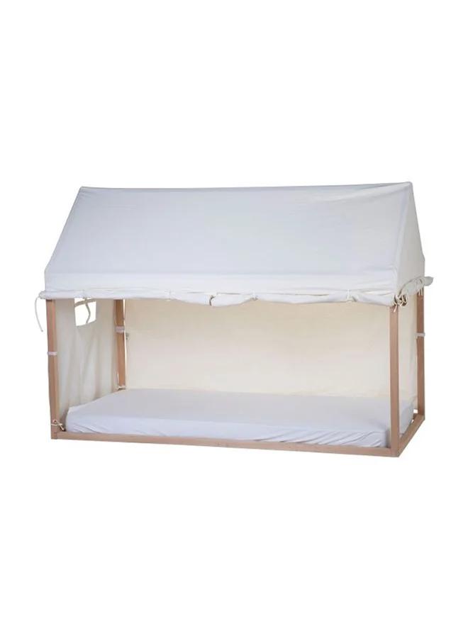 CHILDHOME House Bed Frame Cover 90X200Cm White