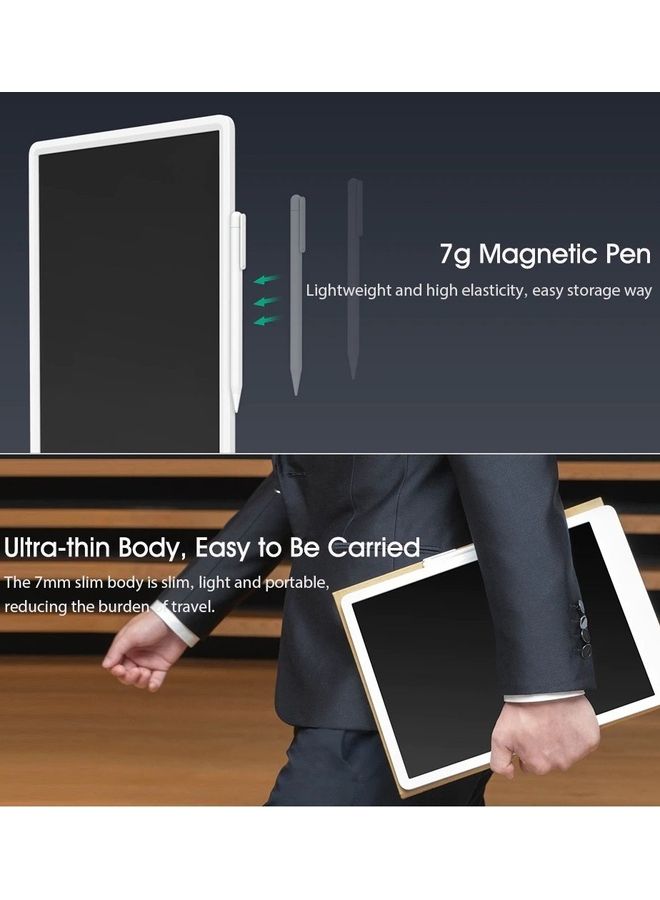Xiaomi - Mi LCD Writing Tablet Board Electronic Blackboard Handwriting Pad Magnetic Doodle Graphics Board 13.5 Inch For Home School Office - Image 1