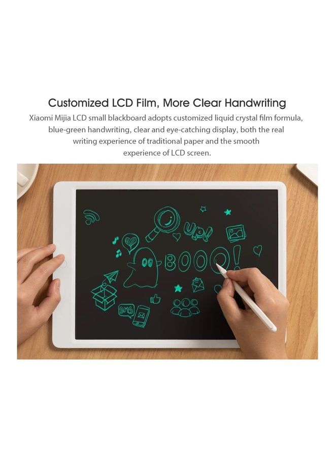 Xiaomi - Mi LCD Writing Tablet Board Electronic Blackboard Handwriting Pad Magnetic Doodle Graphics Board 13.5 Inch For Home School Office - Image 1
