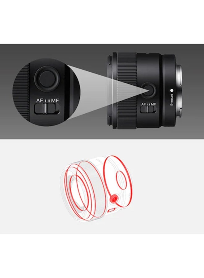 E 11 mm F1.8 APS C Wide Angle Prime Lens SEL11F18, Black, One size - v1669037460/N53368262A_3