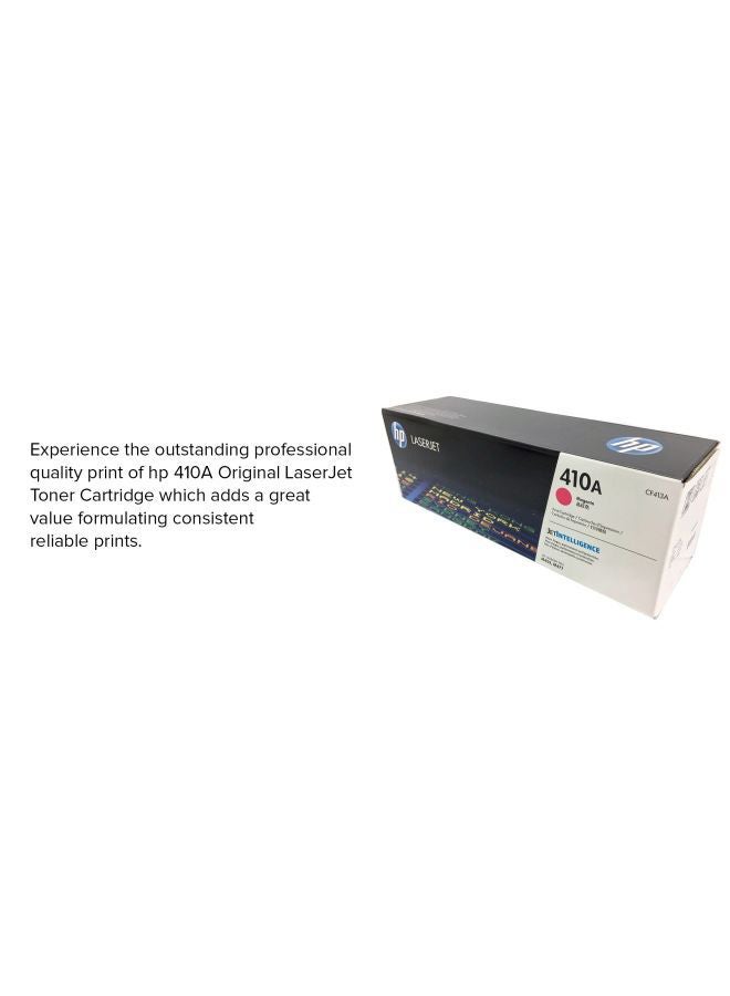 HP - 410A Magenta  Original Laserjet Toner Cartridge CF413A 410A Magenta - Image 1
