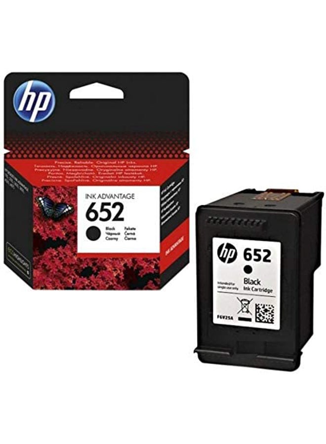 HP - Pack of 3   (2-Piece 652 Black + 1-Piece 652 Tricolor) Original Ink Cartridge Tricolour & Black - Image 1