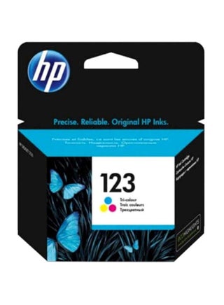 مجموعة مكونة من خرطوشتين حبر HP 123 الأصليتين باللون الأسود وثلاثي الألوان - view 4