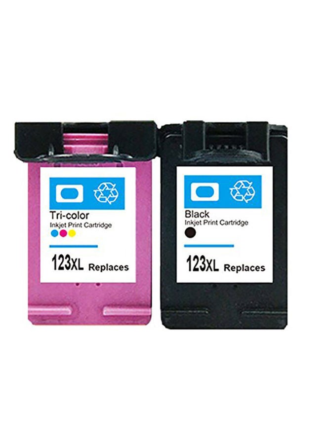 HP Pack of 2 HP 123 Original Ink Cartridge Set Black & Tri Colour  - Image 5