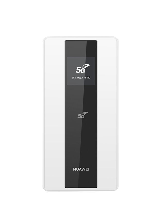 HUAWEI - 4000.0 mAh 5G Mobile Wi-Fi  Router White - Image 1