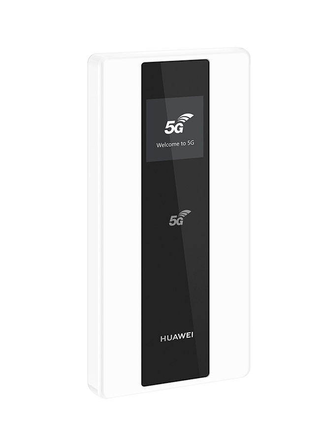 HUAWEI - 4000.0 mAh 5G Mobile Wi-Fi  Router White - Image 1