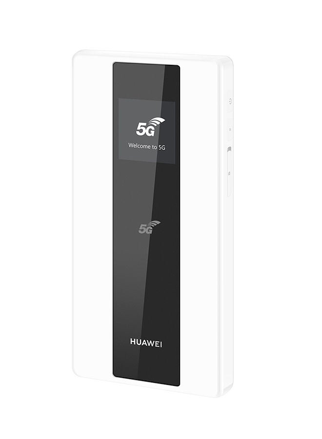 HUAWEI - 4000.0 mAh 5G Mobile Wi-Fi  Router White - Image 1