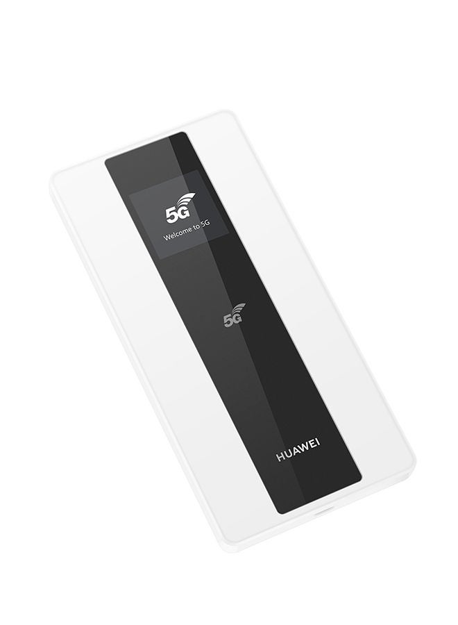 HUAWEI - 4000.0 mAh 5G Mobile Wi-Fi  Router White - Image 1
