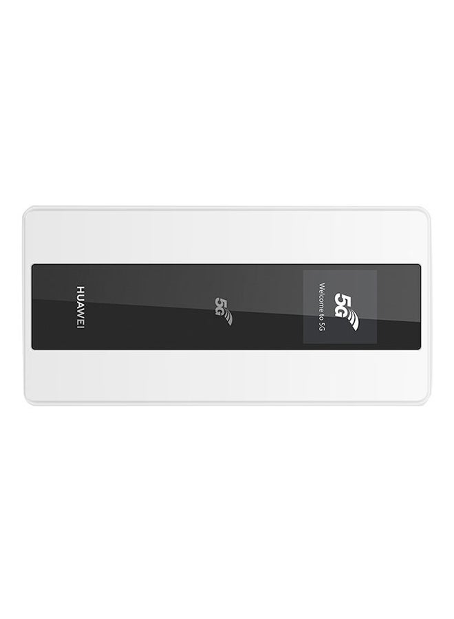 HUAWEI - 4000.0 mAh 5G Mobile Wi-Fi  Router White - Image 1