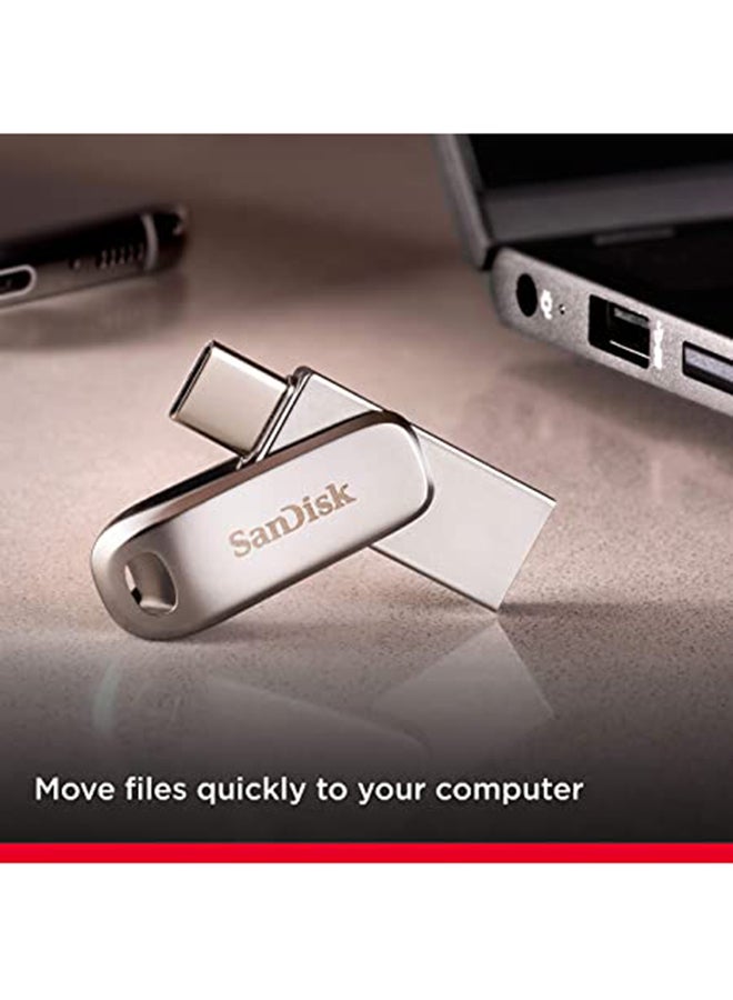 Sandisk - SanDisk 128GB Ultra Dual Drive with 150MB/s read speeds  Luxe USB Type-C  smartphone, tablets and Macs- SDDDC4-128G-G46 128 GB - Image 1