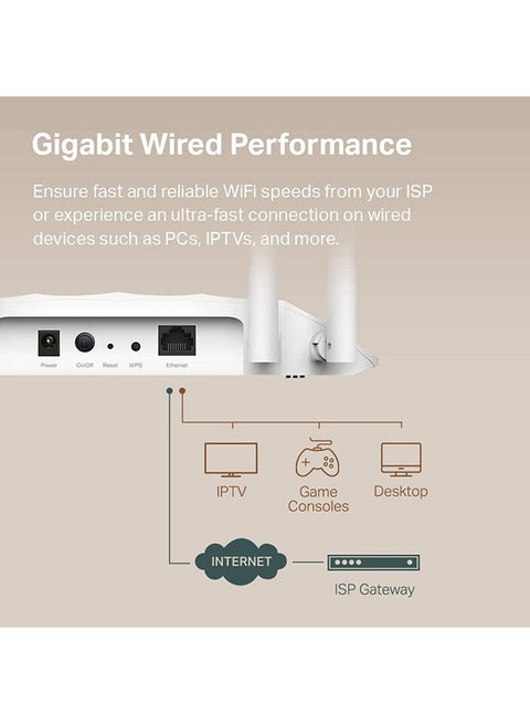 Wifi Bridge TP-Link AC1200 Punto De Acceso Gigabit Inalu00e1mbrico