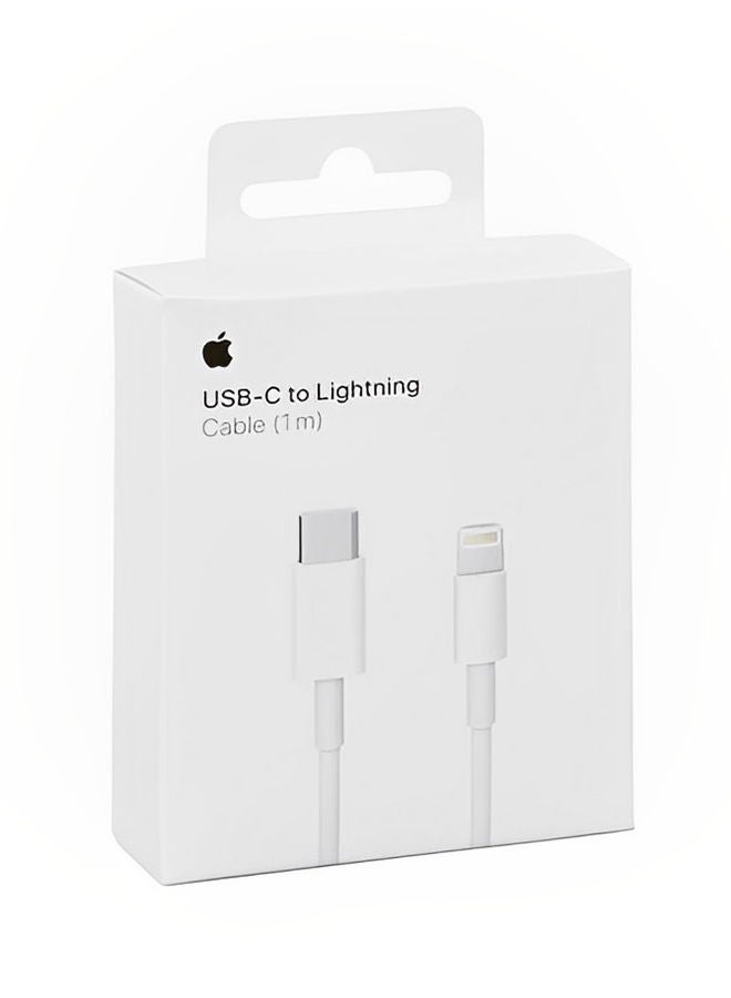 Apple - Usb-C To Lightning Data Cable White - Image 1