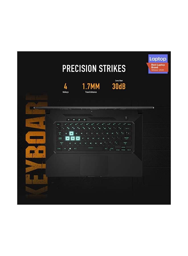 ASUS - TUF DASH F15 FX516P Gaming (Upgraded Version) Laptop With 15.6-Inch Full HD Display, Core i7-11370H Processer/16GB RAM/512GB SSD/6GB Nvidia GeForce RTX 3060 Graphics/Windows 10 /International Version English Eclipse Grey - Image 1