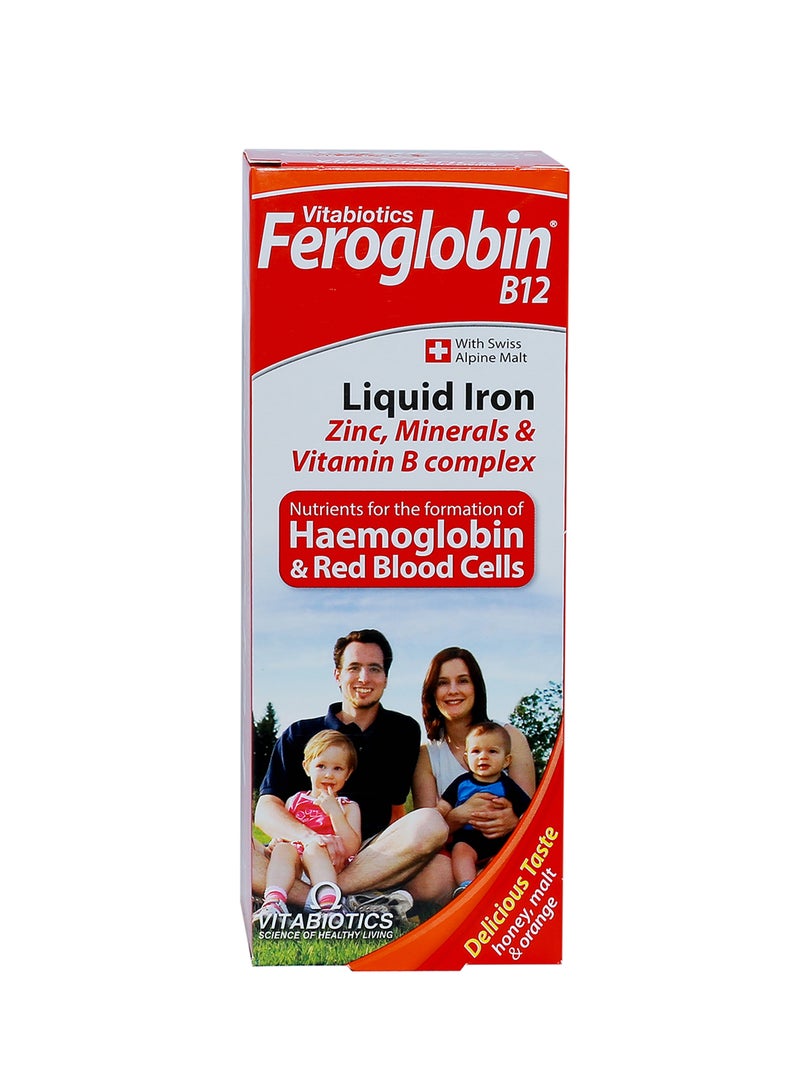 Vitabiotics Feroglobin Liquid 200ml - Image 2