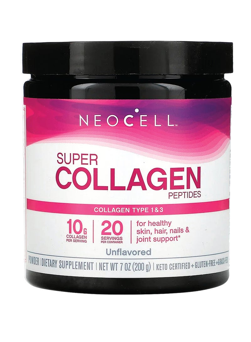 NEOCELL - Super Collagen Powder (Type 1&3) 10g collagen peptides 7 Oz Unflavored - Image 1