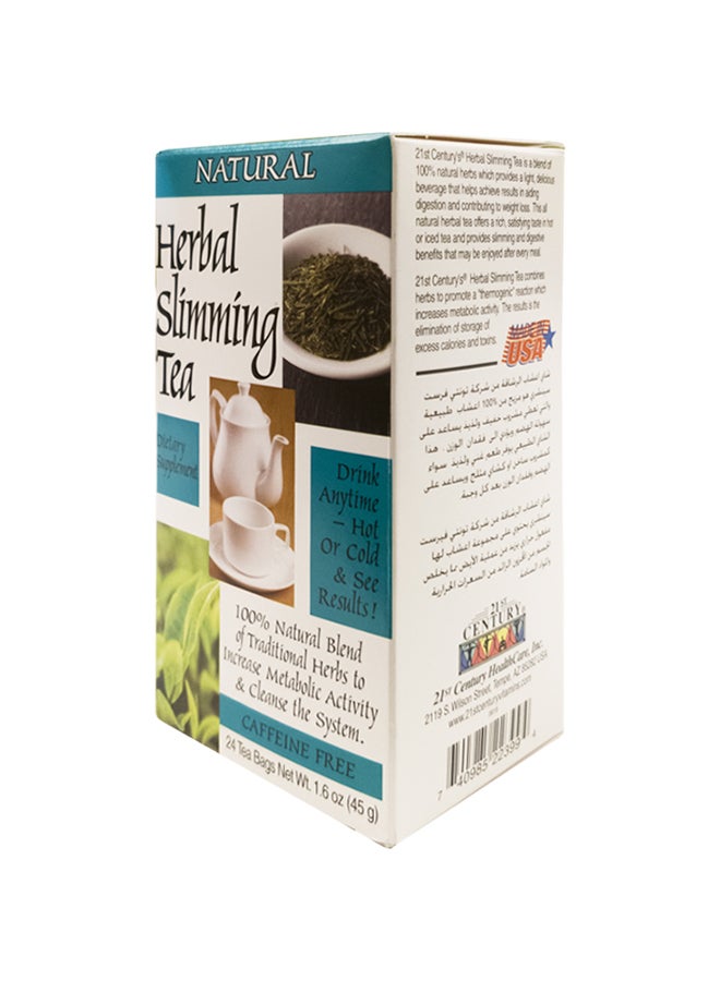 Herbal Slimming Natural Tea 24 Tea Bags - v1669050643/N13142965A_1