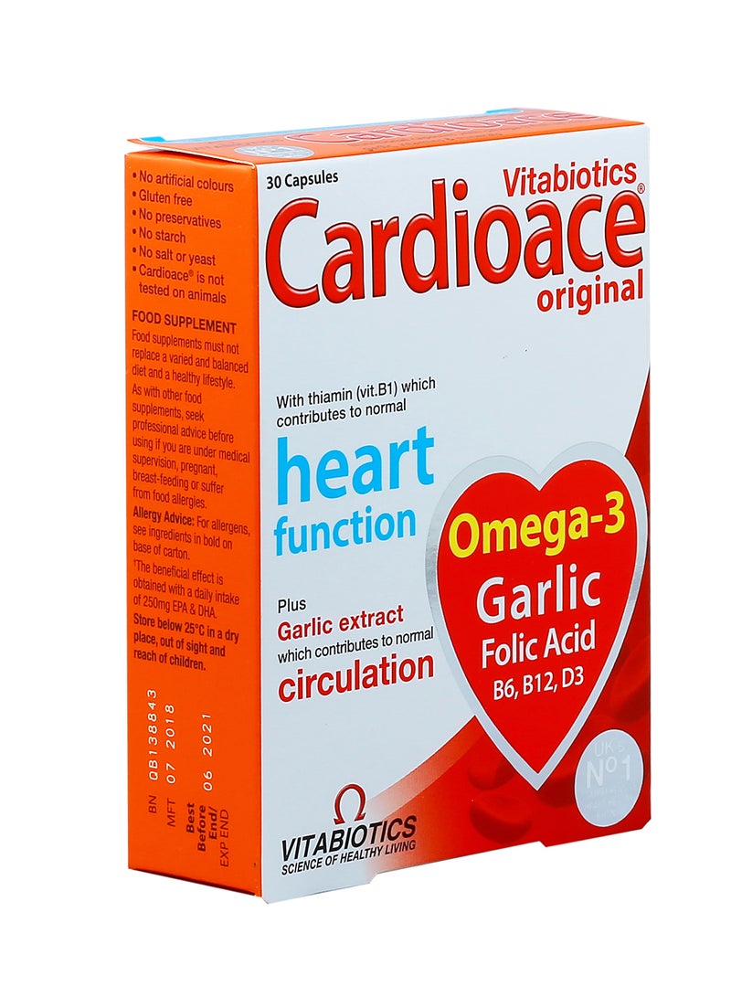 Vitabiotics Cardioace 30 Tablets  - Image 2