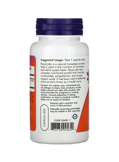 Now Foods Royal Jelly 1500mg 60 Capsules  - Image 2