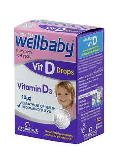 Vitabiotics Wellbaby Vitamin D3 Drops 30 ml UAE | Dubai, Abu Dhabi