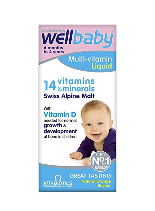 Vitabiotics Wellbaby Multi-Vitamin Liquid 150ml  - Image 4
