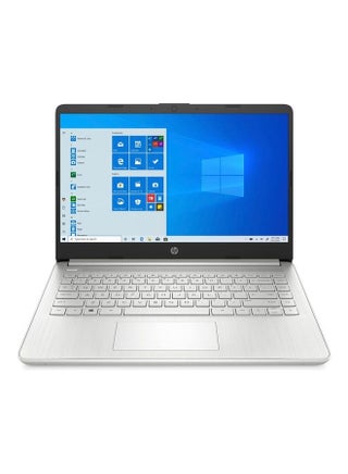 14-dq2053cl (Upgraded Version) Laptop With 14-Inch Display, Core i3-1125G4 Processer/8GB RAM/256GB SSD/Intel UHD Graphics/Windows 11 Home English Natural Silver - v1669093617/N53369071A_1