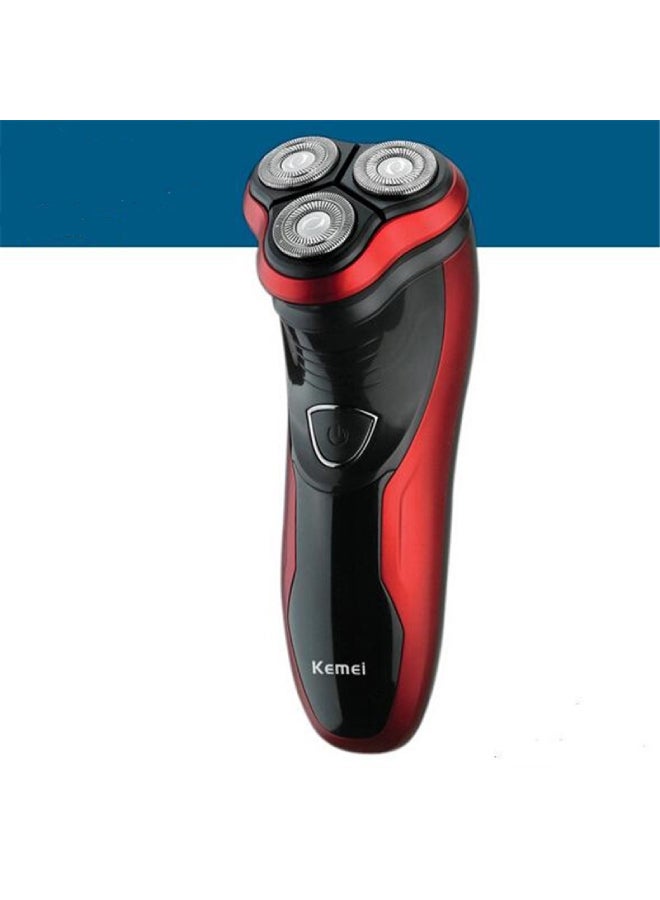 Km-5880 Rotary Shavers Wet & Dry Red/black