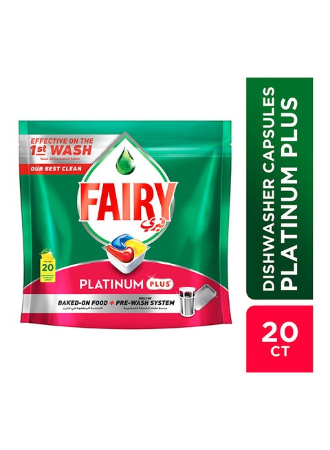 Original All in One Plus Dishwasher Capsules - 20 Tabs