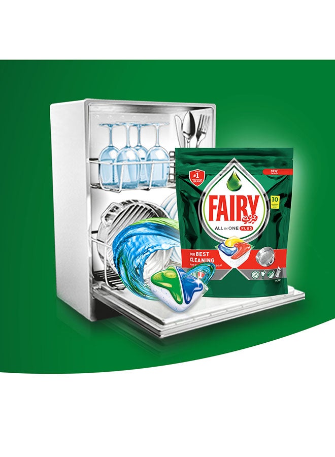 Fairy - Platinum Plus Dishwasher Capsules - 30 tabs - Image 1