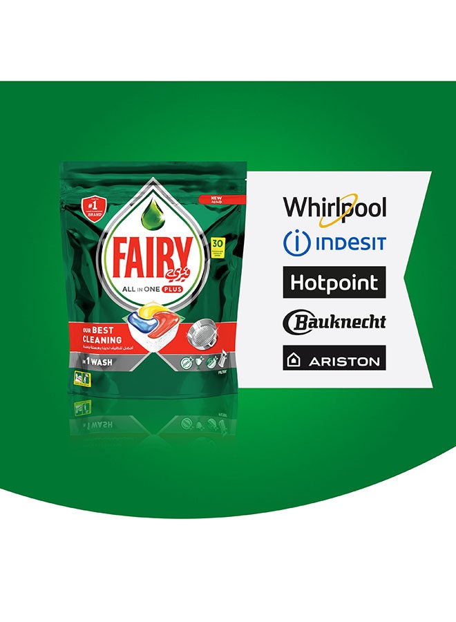 Fairy - Platinum Plus Dishwasher Capsules - 30 tabs - Image 1