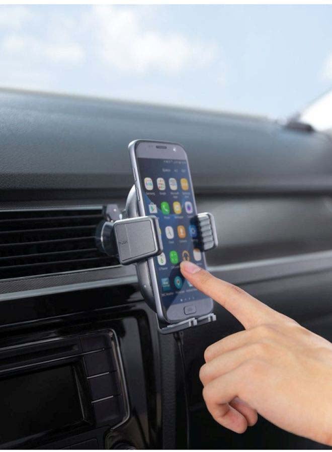 Anker - PowerWave 7.5 Car Charger With Air Vent Phone Holder Black - Image 1