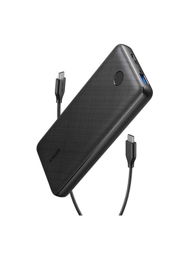 Anker - Power Bank, PowerCore Essential 20000mAh Portable Charger with PowerIQ Technology and USB-C (Input Only), High-Capacity External Battery Pack Compatible with iPhone, Samsung, iPad, and More 20 watt Black - Image 1