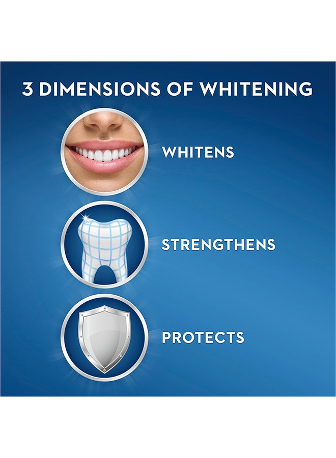 Crest - Crest 3D Deluxe Vitalizing Fresh, Enamel Safe Toothpaste 75ml - Image 1