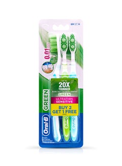 Oral-B Ultrathin Sensitive Manual Toothbrush - 2+1