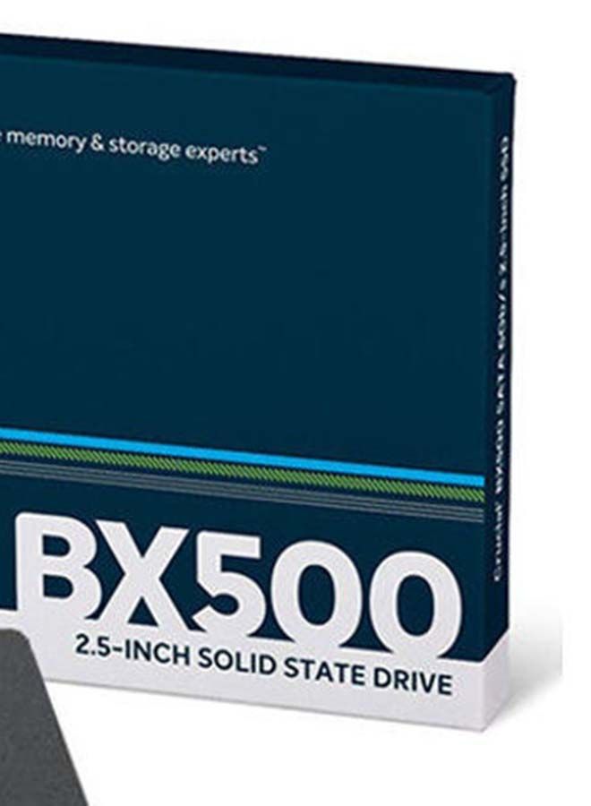 كروشيال - محرك أقراص SSD BX500 سعة 480 جيجابايت، محرك أقراص SSD داخلي ساتا III ثلاثي الأبعاد ناند فلاش مقاس 2.5 بوصة 480 GB - Image 1