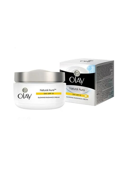 Natural Aura Glowing Radiance Day Cream, SPF 15 50grams