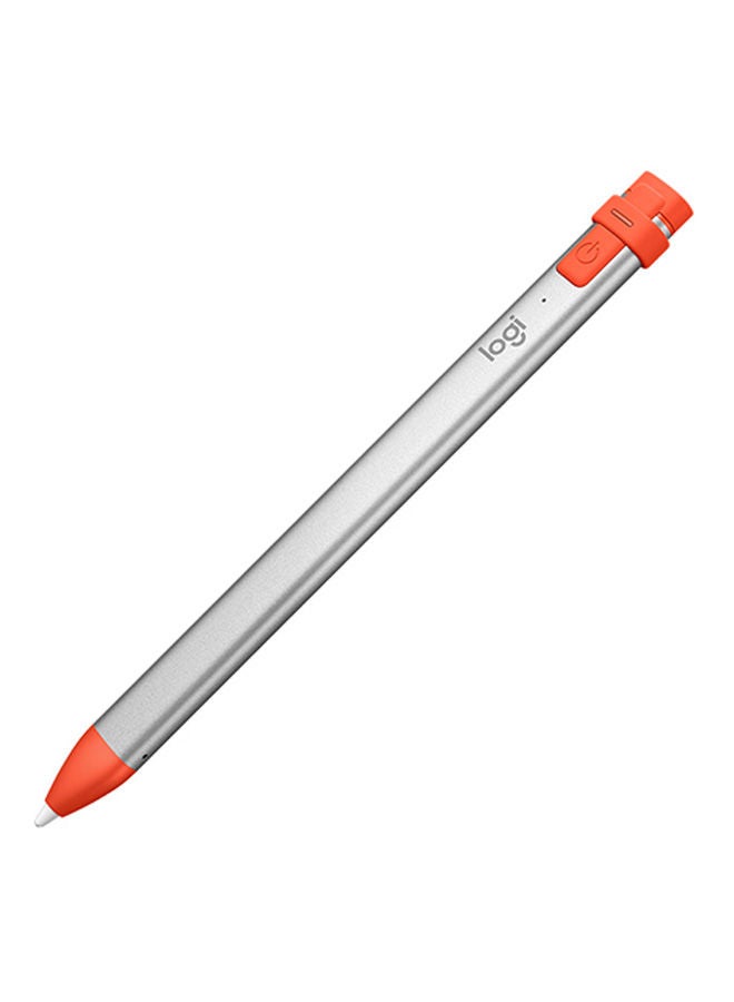 Logitech - Crayon Digital Pencil For All iPads, iPad - Pro/Mini/Air With iOS 12.2 or higher Silver - Image 1