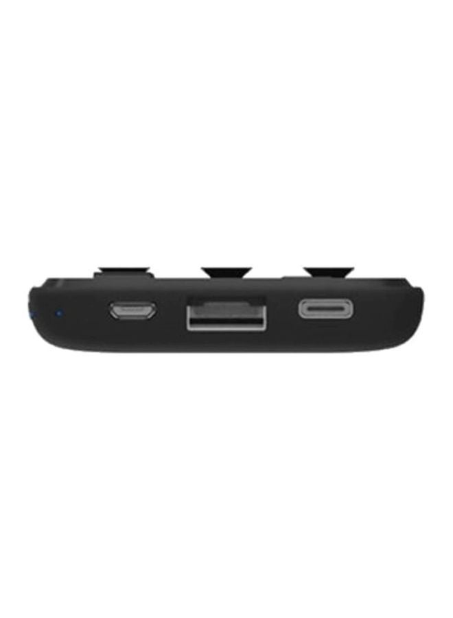 Lux 10 Power Bank + Wireless Charger - Fast Charging, Qi Technology, PD Power Delivery 18W, Qualcomm Quick Charge 3.0, Smart Charging with USB and Type-C Ports - Black/Green - v1669125071/N29868827A_3